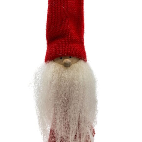 Swalling Sweden tall skinny Gnome Santa Long beard red stocking hat - Picture 2 of 8